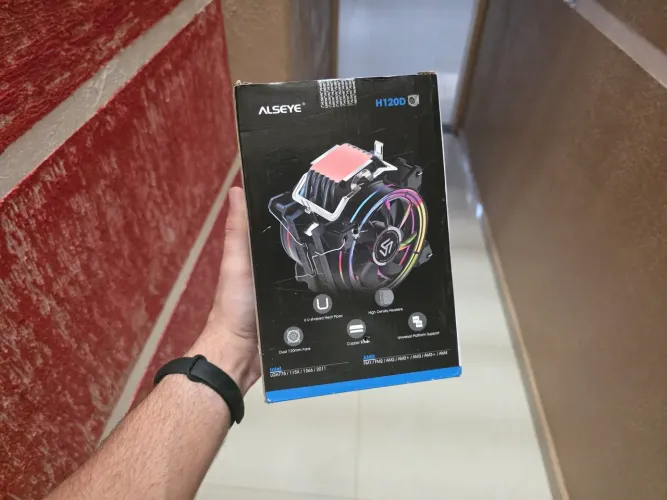 Cooler Universal Alseye H120D, 120mm, RGB, Intel e AMD, CPU, Processador
