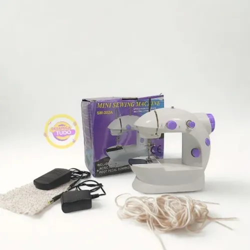 Maquina Costura -Mini - Portátil Elétrica