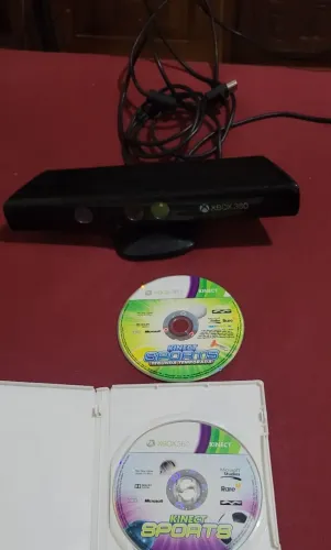 Kinect Para Xbox 360 + 2 Jogos originais de Kinect !!
