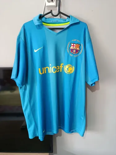 Camisa Barcelona, original de época GG, 50 anos Camp Nou, raridade.