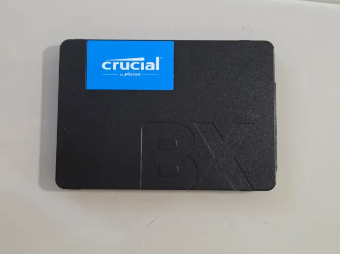 SSD Crucial BX500 500GB 2.5 SATA 3 CT500BX500SSD1 Pouco Uso