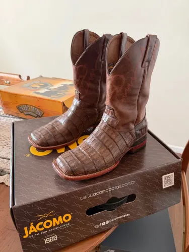 Bota Texana Jácomo jacaré
