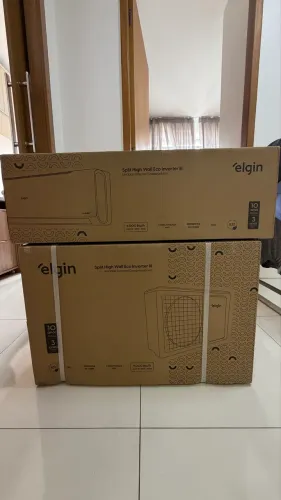 Ar condicionado Elgin 9000 btus split inverter Wi-Fi novo modelo R-32