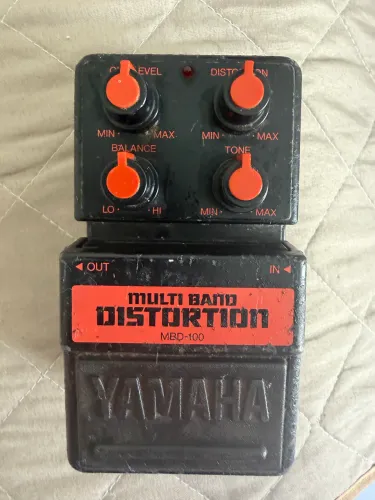 Pedal Yamaha MBD-100 Mult Band Distortion Raro - Made in Japan
