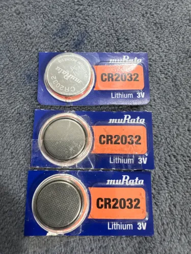 3x Baterias /MuRata original CR2032 Lithium 3v