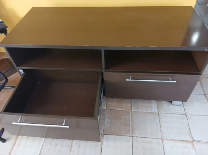 Rack com gavetas