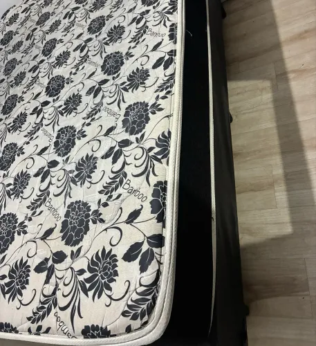 Cama Box Casal + Colchão Bamboo