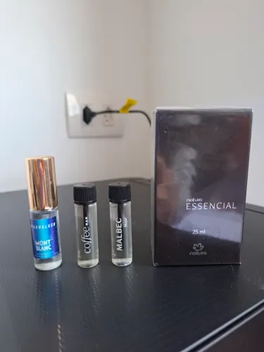 Compre miniatura essencial 25ml e ganhe brindes