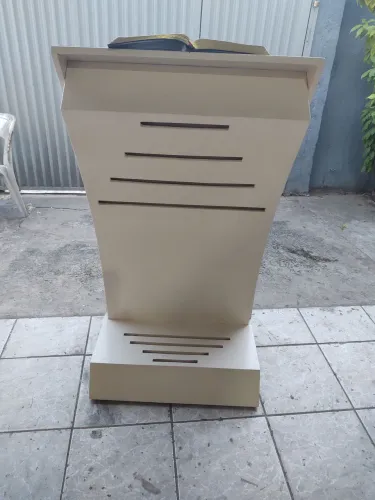 Púlpito de MDF para Igreja ou Auditório
