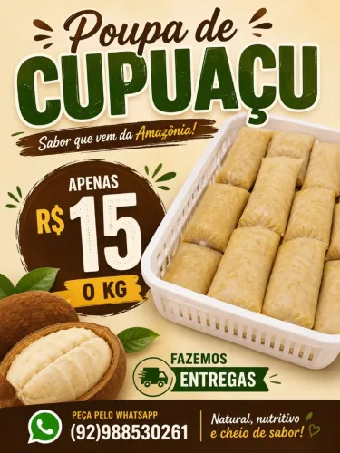 Poupa de cupuaçu