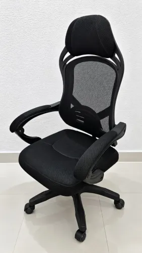 Cadeira Gamer Reclinavel com tela mash respirável