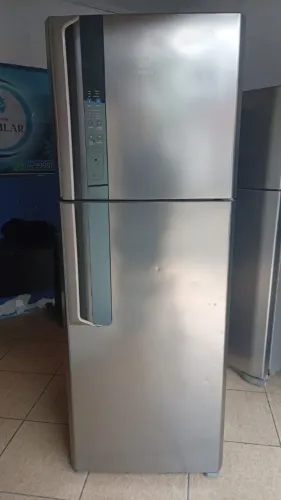 GELADEIRA ELECTROLUX INOX FROST FREE 470 LITROS