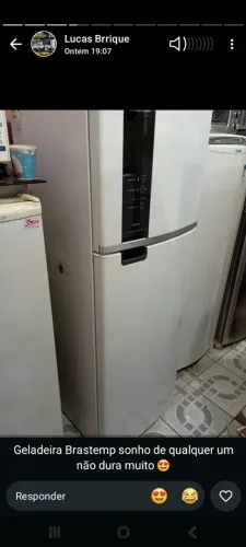 Vendo geladeira 110v