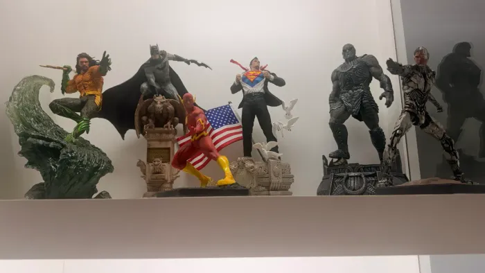 Set DC - Liga da Justiça - Iron Studios - Leia descrição -