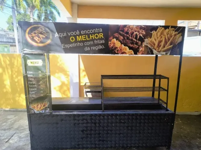 Barraca de churrasquinho