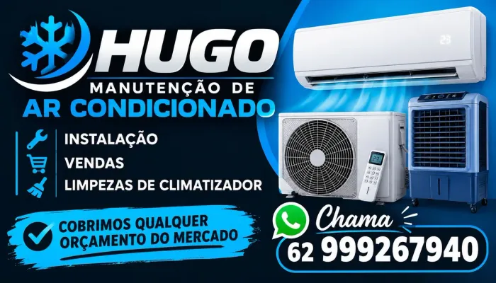 Manutenção de ar condicionado e climatizador,limpeza , instalação vendas de ar