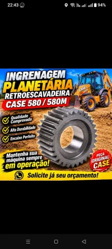 Ingrenagem Planetária case 580/590M