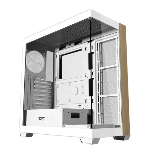Gabinete Aigo Darkflash DS900W, Mid-Tower, Lateral de Vidro, Branco, Novo, Lacrado