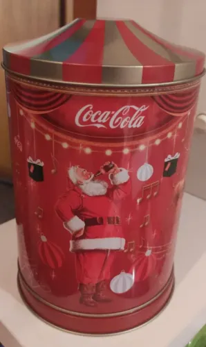 Lata de Natal Musical Coca-Cola - Edição Especial de Colecionador