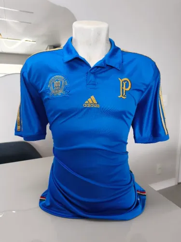 Camisa Palmeiras centenário 2014 azul G Adidas oficial original