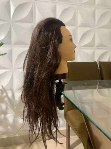 MANEQUIM DE CABELO - Para cortes e penteados