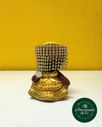 Amigurumi Crochê Oxum - Orixás Umbanda