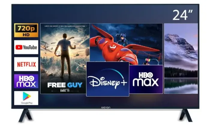 Smart Tv 24 Led Hd Weyon Android Tv Hdmi Usb Wifi 100/240v