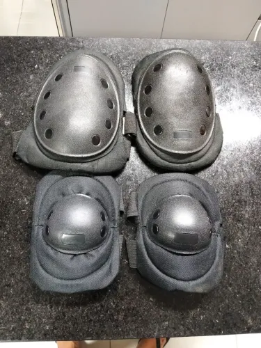 Par de Joelheiras e Cotoveleiras