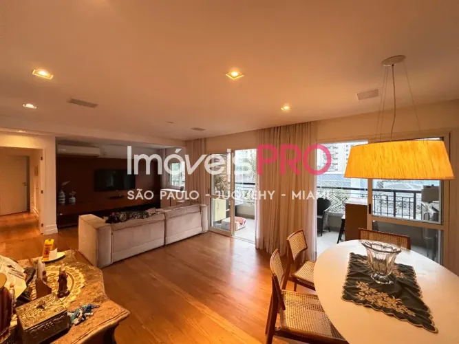 Apto de 128m2 com 3 dorm, sendo 2 suites e 2 vagas no Moema passaros fora da rota