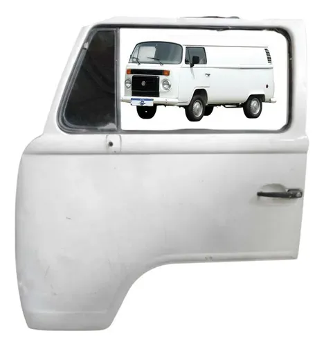 Porta Dianteira Esquerda Volkswagem Kombi 1997 A 2014 Uzad0 Dianteira Esquerda Branco