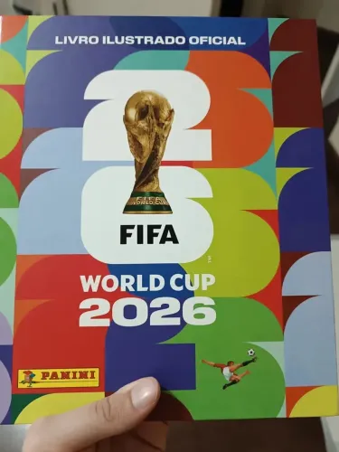 Álbum Copa do Mundo e figurinhas 