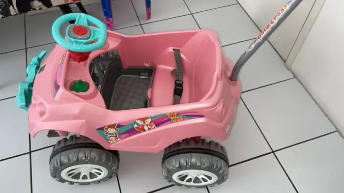Carrinho Infantil Baby Cross Bandeirante - Ótimo estado