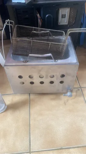 Fritadeira profissional a gás
