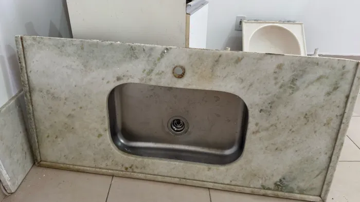 Pia de mármore para cozinha