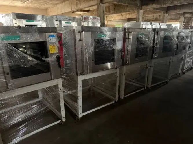 Forno Turbo Elétrico Gpaniz 5 Esteiras Epóxi 220V