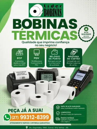 Etiquetas adesivas para Balança, Ecommerce e logistica e bobinas térmicas.