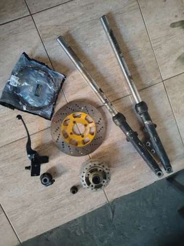Kit freio a disco pra colocar em RD 135 