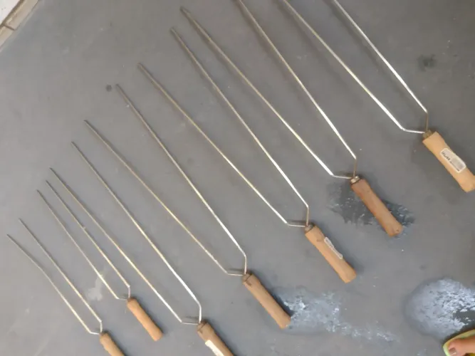 Espeto de churrasco inox