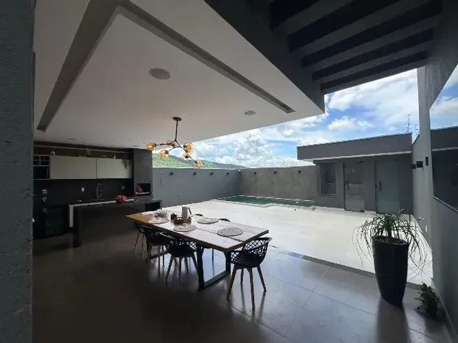 Casa Alto Padrão 3 Quartos | Piscina, Sauna e Área Gourmet | Ibituruna (MOC)