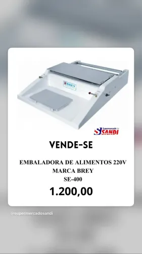Embaladora de alimentos