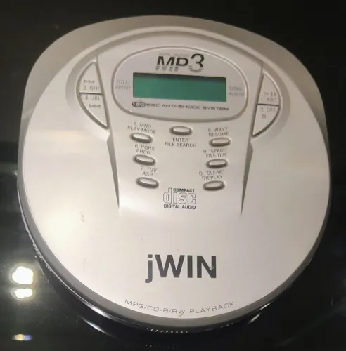 Mp3 Player CD jWIN (colecionador)