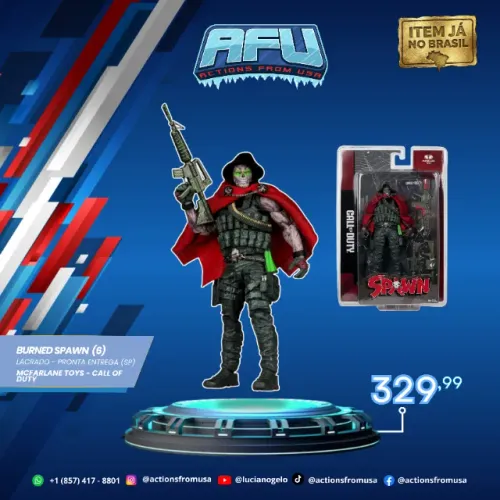Mcfarlane Toys Call Of Duty - Burned Spawn