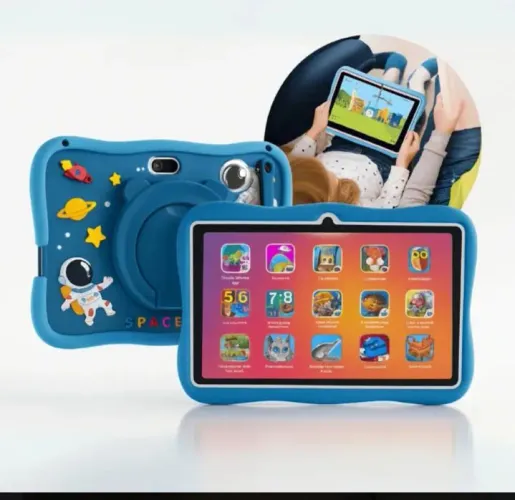 Tablet Infantil 6gb+128gb Com Jogos Capa Temática