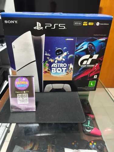 Ps5 slim. Mídia digital 
