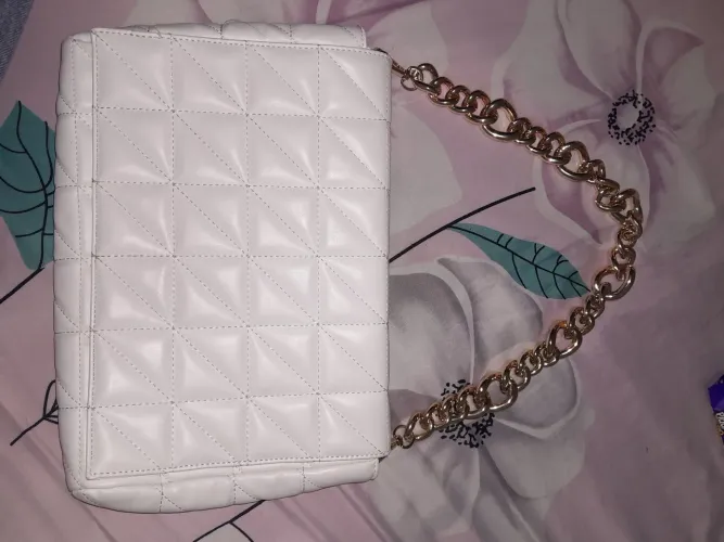 Bolsa branca de ombro