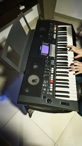 Teclado Arranjador Yamaha PSR-S550 Completo - Perfeito Estado!