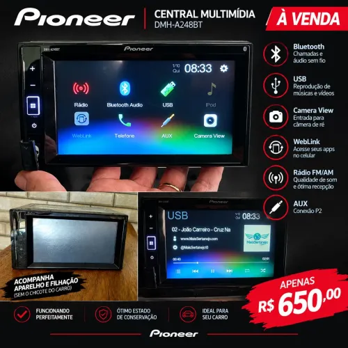 Central Multimídia pioneer