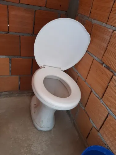 Vaso sanitário  - cor cinza claro 
