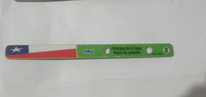 PROMOÇÃO COPA DO MUNDO 2002 ESKIBON RARIDADE SELEÇÃO CHILE