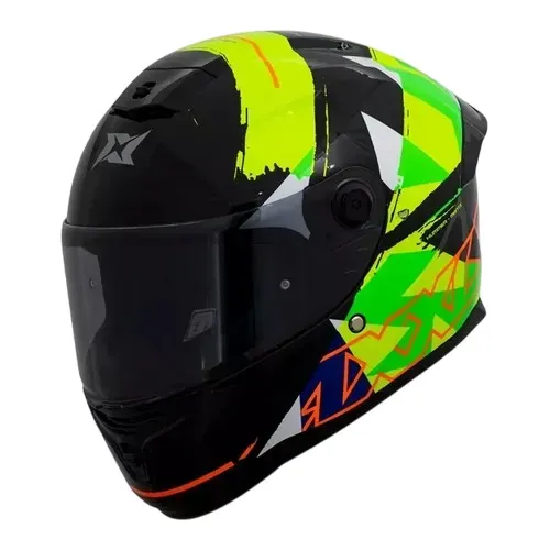 Capacete Axxis Hummer Monti B13 Gloss Yellow Fluor - somos loja, parcelamos